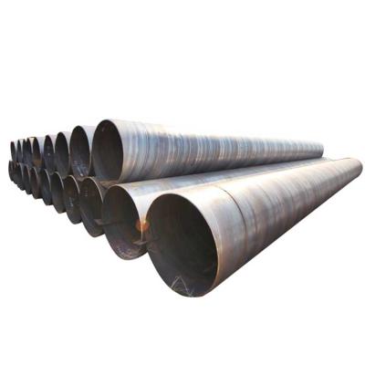 China Structure Pipe SSAW Carbon Steel Steel Structure Pipe Spiral Submerged Arc Welding Steel Pipe Tianjin Qunshengda for sale