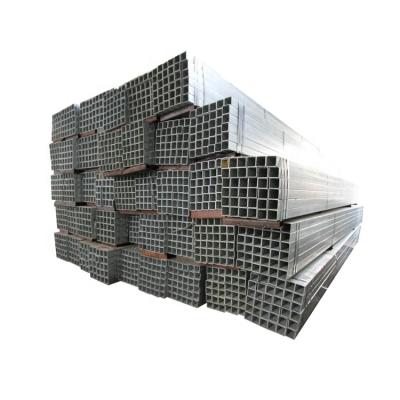 China Tubular structure pipe dn32 schedule 40 pipe gi square sizes hollow section galvanized steel tube for sale