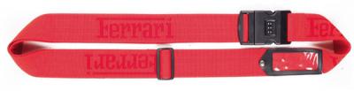 China Secure luggage belt lanyards with lock, premium quality polyester luggage belt cheap price for sale