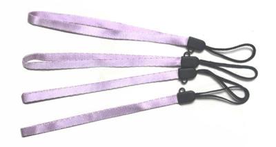 China Shiny Satin wrist loop lanyards with mobile phone string holder, satin wristlet strap loop for sale