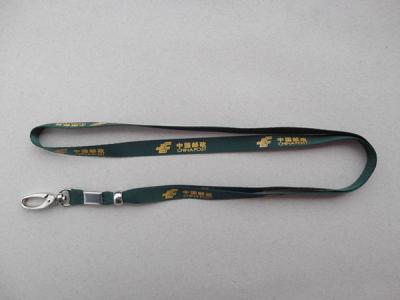 China Corporate branding promotion nylon neck lanyards, affordable imprint nylon neck straps, for sale