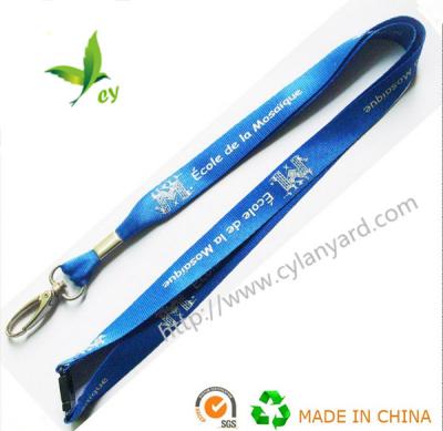 China Where to buy custom lanyards? here is China factory for cheap imprinted polyester lanyards for sale