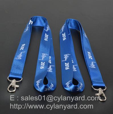 China Durable Blue Nylon Neck Ribbon directly from China nylon lanyard factory for sale