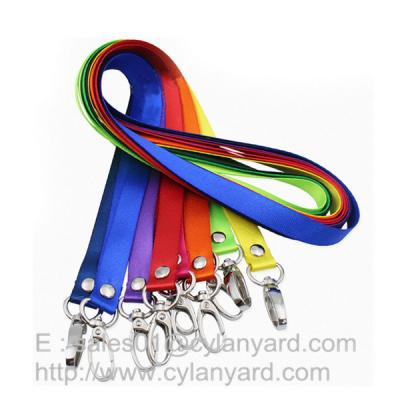 China Personalized nylon lanyard with your logo print, small wholesale lot nylon neck straps for sale