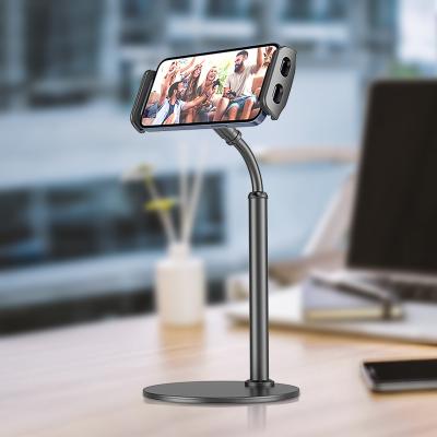 China 2021 New Arrival Adjustable Gooseneck Desktop Phone Holder For 4.7~11 Inch Devices for sale