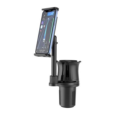 China Hot Selling Adjustable Adjustable Car Cup Phone Holder Mount for Phone and Tablet for sale