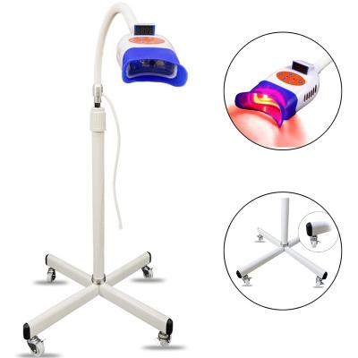 China For Commercial Portable Professional 10pcs Led Light Dental Teeth Whitening Double Red and Blue LED Bleaching Teeth Whitening Lamp Machine for sale