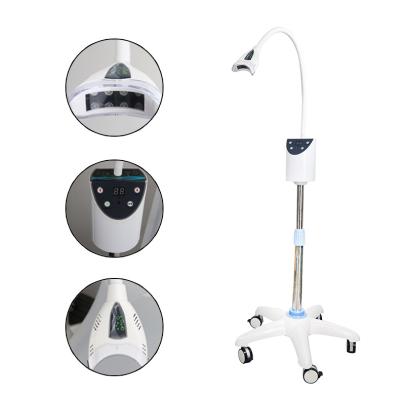 China For New Design Commercial Cold Light Whitening Instrument Portable Dental Light LED Teeth Whitening Lamp Lighting Machine Kits With Wheels for sale