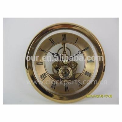 China High Quality Stainless Steel KFOUR K86-DB1-1 Skeleton Clock Insert Clock Transparent Head With Rubber Gasket for sale