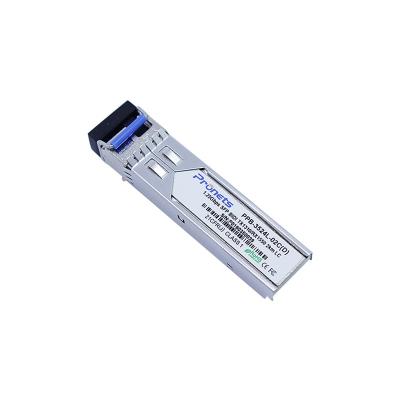 China 1310nm TX / 1550nm RX Transceiver SFP LC Module 2km PPB-3524x-02C(D) for sale