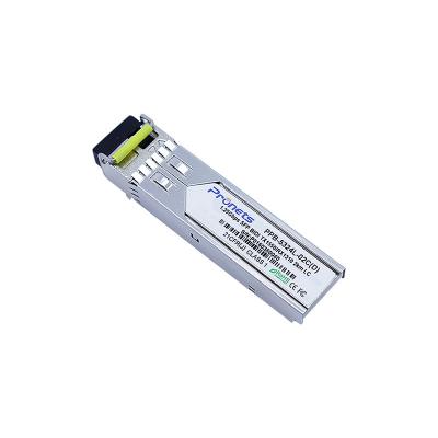 China 1550nm TX / 1310nm RX 1.25Gbps SFP Transceiver Module LC 2km for sale