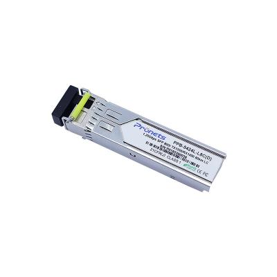 China 1.25Gbps SFP Transceiver Bi Directional Module LC 80km 1550nm TX / 1490nm RX for sale