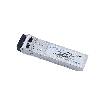 China 10G Ethernet 80KM SFP+ ZR Optical Transceiver PPP-55192-ZRC PRONETS for sale