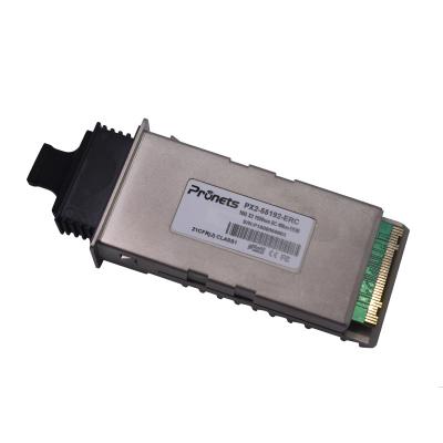 China 10Gbps 1550nm SM X2 ER Transponder Compatible con Juniper Huawei HP Aruba H3C en venta