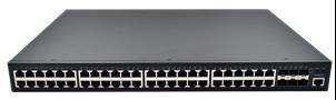 China Gigabit L2 Managed 48 Port POE Switch With SFP+ 1000Mbps / 10000Mbps for sale