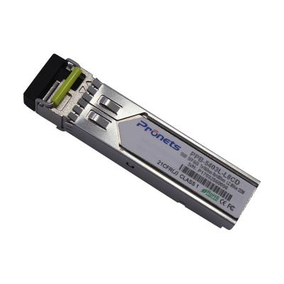 China SFP 80km Bi Directional Transceiver 1550nm TX / 1490nm RX LC Module for sale