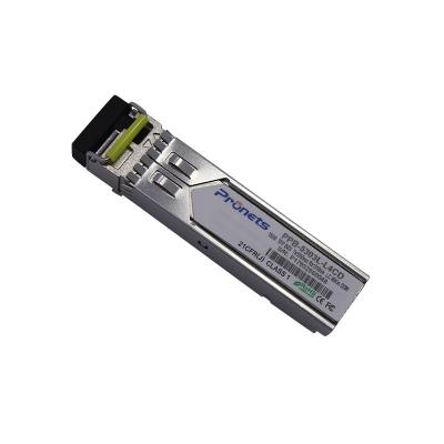 Китай 155 Мбит / с SFP-передатчик двунаправленный SFP LC 40 км 1550 нм TX / 1310 Нм RX продается