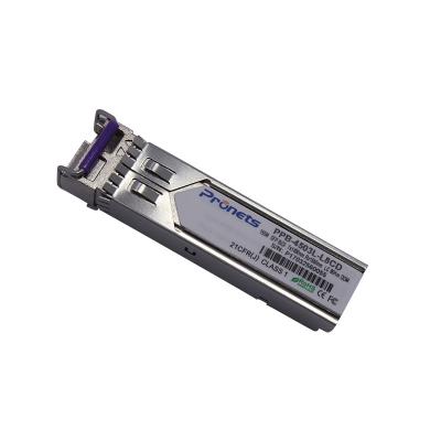 China Bi-directionele SFP LC-module 80km 1490nm TX / 1550nm RX SFP-transceiver Te koop