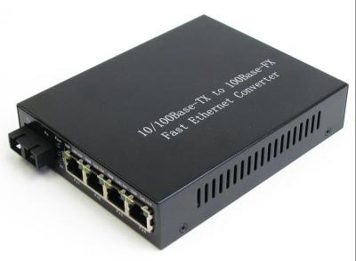 China 120KM RJ45 To Fiber Optic Converter 10/100M Fiber Ethernet Media Converter for sale