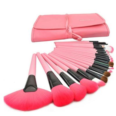 China Lixury Oval Makeup Brush Cruelty Free Cotton Bling Packing Stain Brush for sale