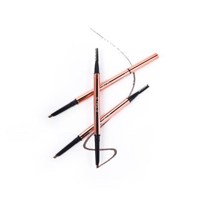 China 6 Color Waterproof Ultra Fine Triangle Makeup Long Lasting Waterproof Eyebrow Pencil for sale