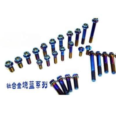 China High Quality Industry Titanium Hex Flange Bolt For Motorcycle for sale