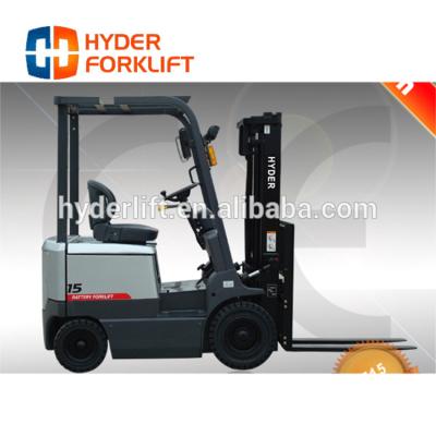 China FB15 Electric / Battery Forklift With Low Maintenance 1500KG for sale