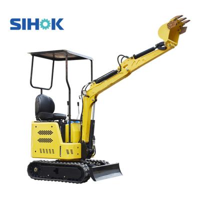 China Construction worksÂ   Hot Sale Cheap Price 1000 Pounds Crawler Mini Excavator Digging Machine (SWJ-10) for sale