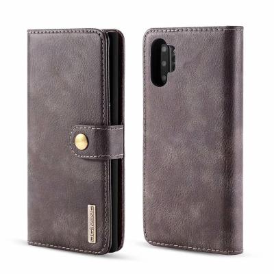 China Fashionable Detachable Leather Case For Samsung Note 10 Pro Credit Card Slot Stand Wallet Case for sale