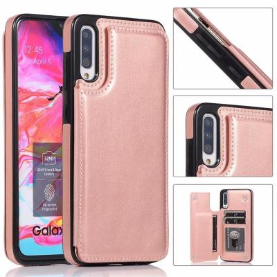 China Fashionable Leather Wallet Phone Case For Samsung Galaxy A70/A70s for sale