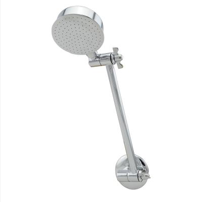 China Without Diverter Water Saving Aussie Chrome Plated Brass Adjustable All Directional Shower Arms & Rose for sale