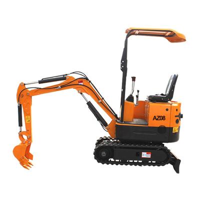 China Multifunctional Excavator 0.8ton Mini Digger Excavator For Sale of Small Contruction Site for sale