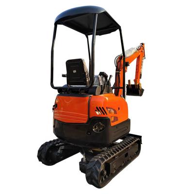 China China Farms 1.7 Ton Small Digger 1700kg Control 2 Ton Pilot Mini Excavator For Sale for sale