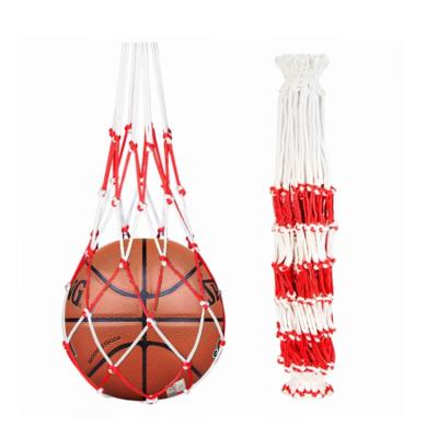 China Custom Wholesale Reusable Eco-friendly Nylon Washing Large Cord Fruit Vegetables Mesh Cloth Soccer Volley Basketball Football Pocket Net for sale