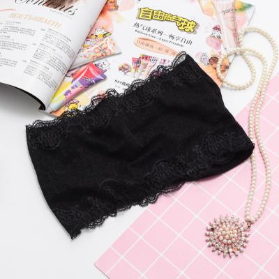 China Sustainable Summer Anti-glare Lace Wrap Chest Thin Women Bottoming Underwear Without Chest Pads for sale