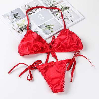 China Sustainable European and American exposed low waist sexy women T-String Pants sexy underwear wholesale for sale