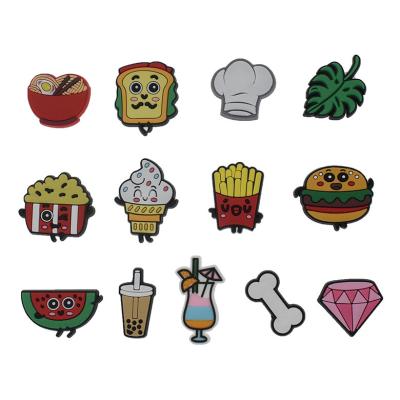 China Eco-Friendly PVC Charms For Diy Bracelets Cartoon Charms Custom Designer Shoe Decorations Pieces Charms for sale