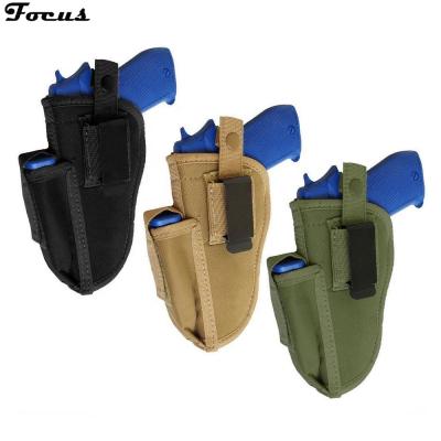 China Tactical Right-to-Left Interchangeable Gun Pistol Hand Gun Holster Right-to-Left Interchangeable Gun Holster with Magazine Slot Holder for sale