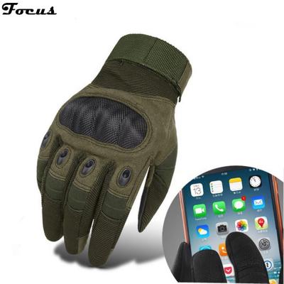 China Durable Army Tactical Combat Microfiber Gloves Full Touch Screen Gloves Army Finger Gloves for sale