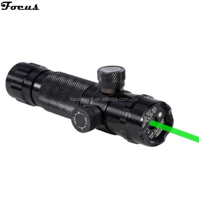 China Aluminum Alloy Hunting Laser Beam Equipment Laser Sight Green For Rifle 21mm Picatinny Weaver Rail for sale