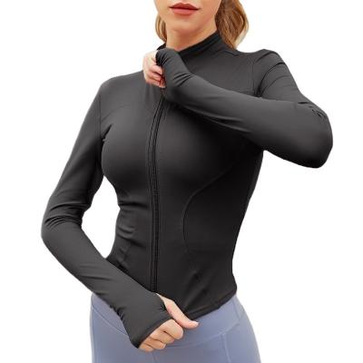 China Breathable Long Sleeve Yoga Shirts Sports Top Fitness Yoga Tops Gym Top Sports Wear For Women Lift Up Running Full Sleeve Clothes for sale