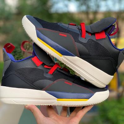 China 2022 Fashion Trend New Custom Made OEM Sneakers Man High Top Basketball Shoes Cushioning Lightweight Mens Sneakers Outdoor Sports Custom Basketball Shoes for sale