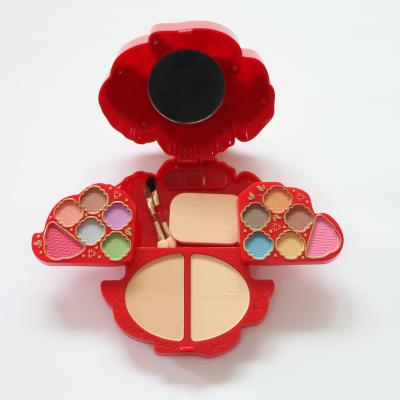 China Beautiful MAKEUP KIT/SET OEM/ODM /Lipstick/blusher/powder color all in one set/KMES brand girls makeup kit PAS: C-1045 for sale