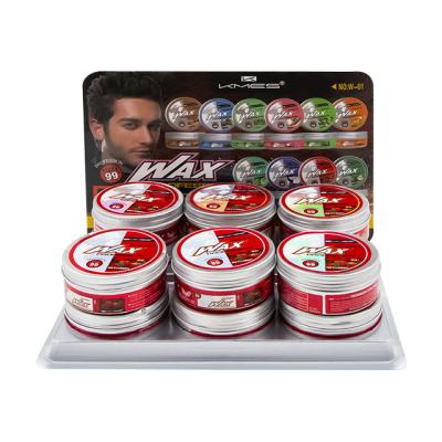 China KMES OEM/ODM Strong 10 Flavors Organic Professional Hair Wax 150ml For Women And Men W-01 for sale