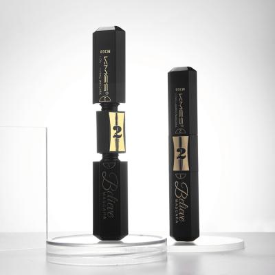 China Moisturizer KMES New Product Mascara 2 In 1 Mascara With Two Mascara Brush M-368 for sale