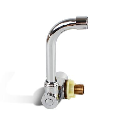 China TYTXRV Modern RV Parts Stainless Steel Caravan Motorhome Cold Water Only Folding RV Faucet for sale