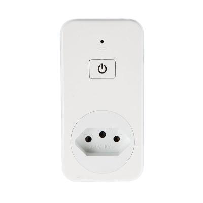 China Factory SL-02B WIFI plug Brazilian standard socket smart adapter SL-02B for sale