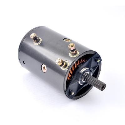 China 12V 1.4KW Drip Proof Carbon Brush Winch DC Motor for sale