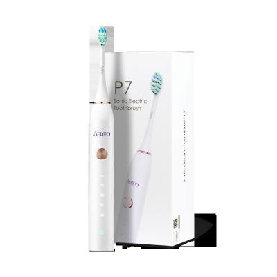 China Oral Care Deep Cleansing Smart Type With Wireless Soft Tartar Remover Slim Sonic Electric Toothbrush Adult With Bristles APP Connected Smart APP for sale