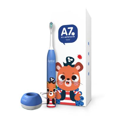 China Kids For 3-9 Years Old Smart Baby Sonic Electric Toothbrush Filling Type Kids Children Cardboard App Conne Best Price Wireless Induction for sale